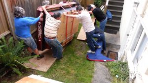 Transporting Pool Tables