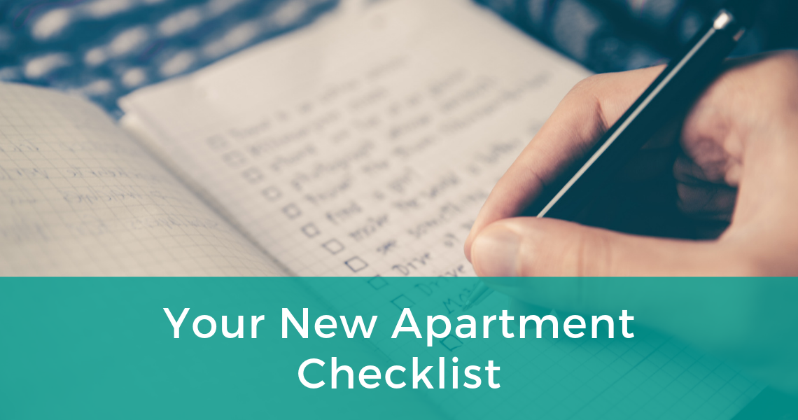 Your New Apartment Checklist